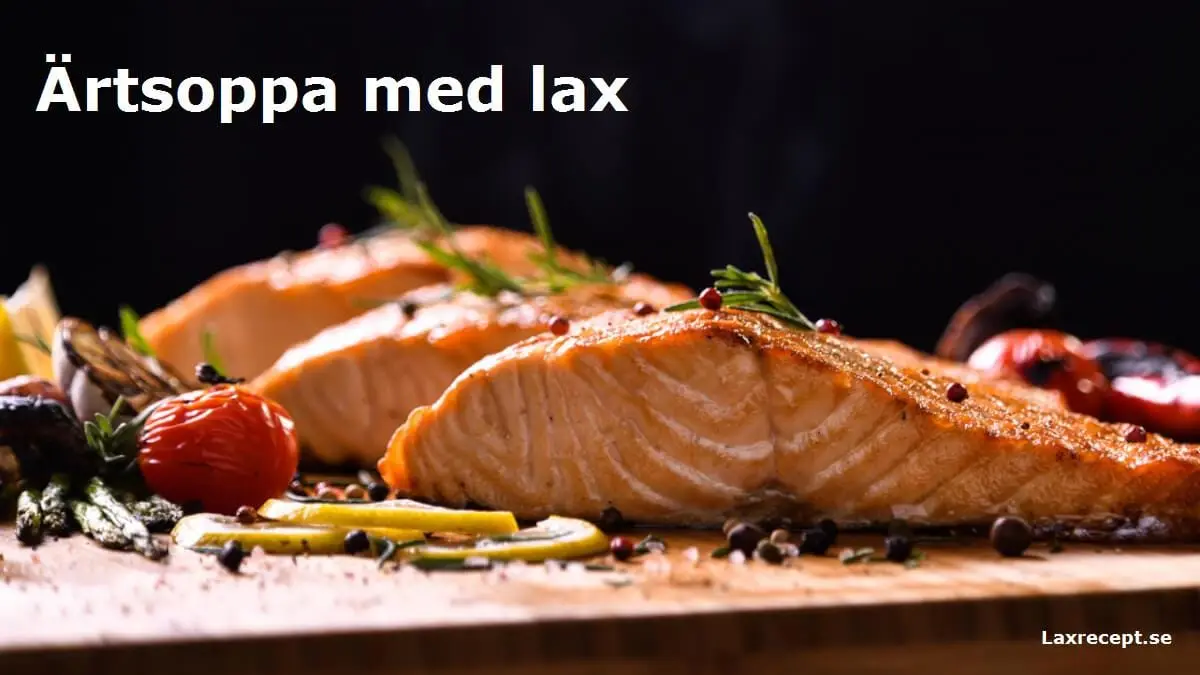 Ärtsoppa med lax