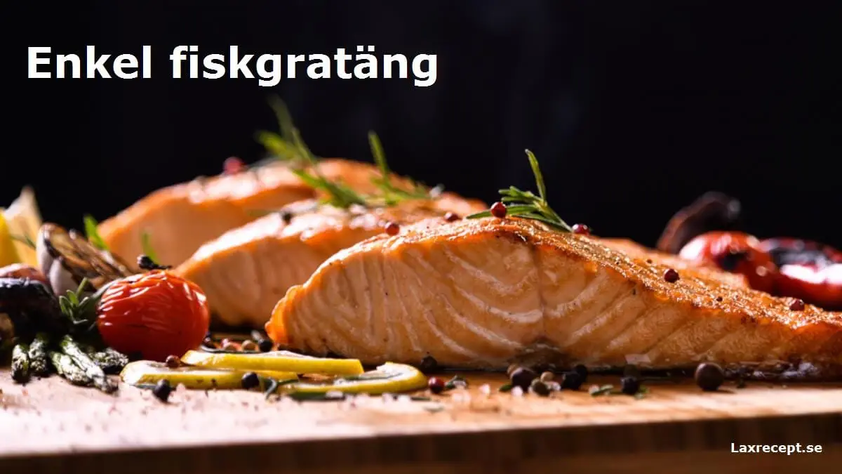 Enkel fiskgratäng