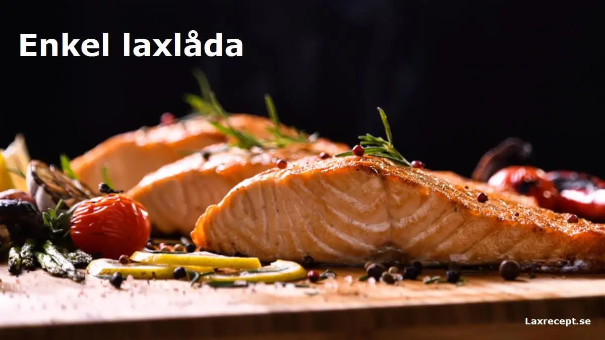 Enkel laxlåda