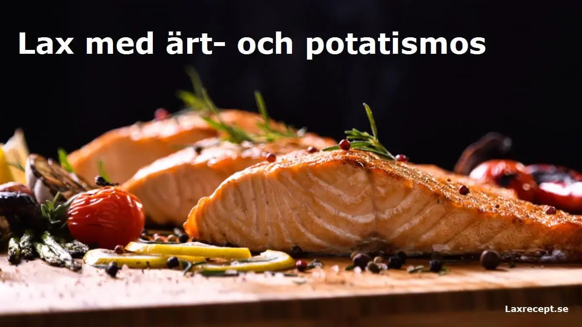 Lax med ärt- och potatismos