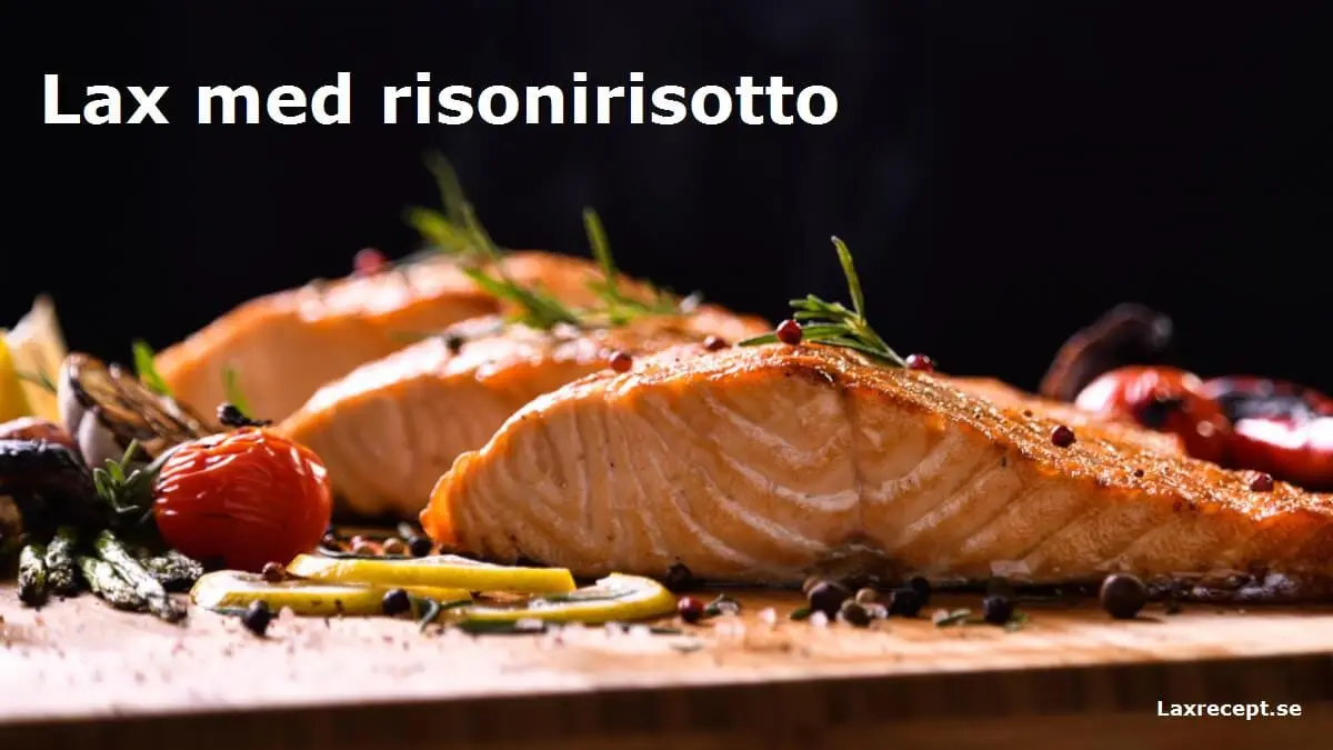 Lax med risonirisotto
