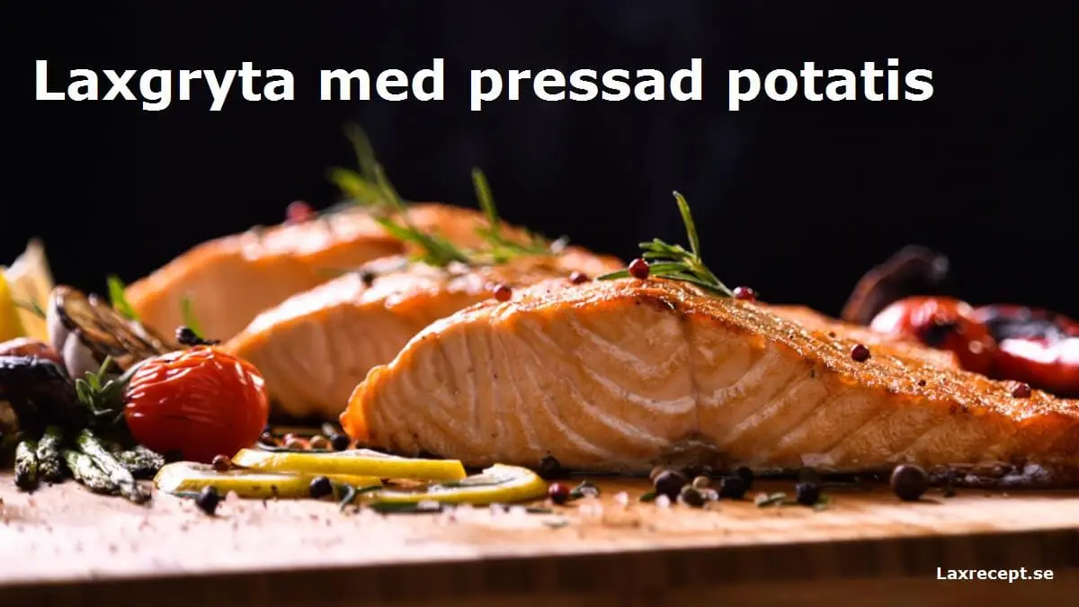 Laxgryta med pressad potatis