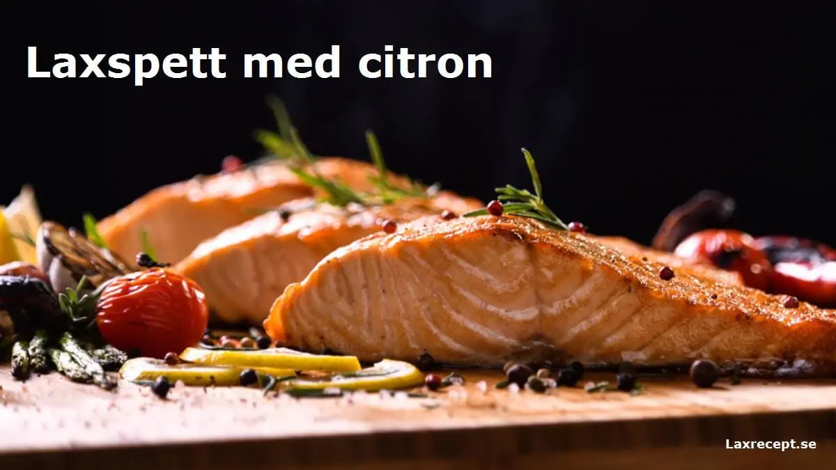 Laxspett med citron