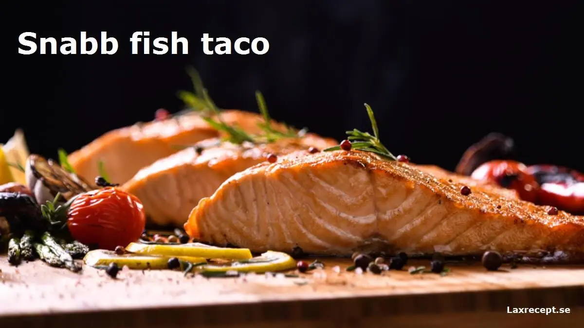 Snabb fish taco